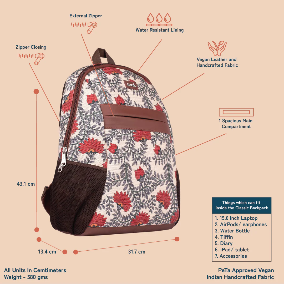 Nawabi Couture Classic Backpack - Image 2