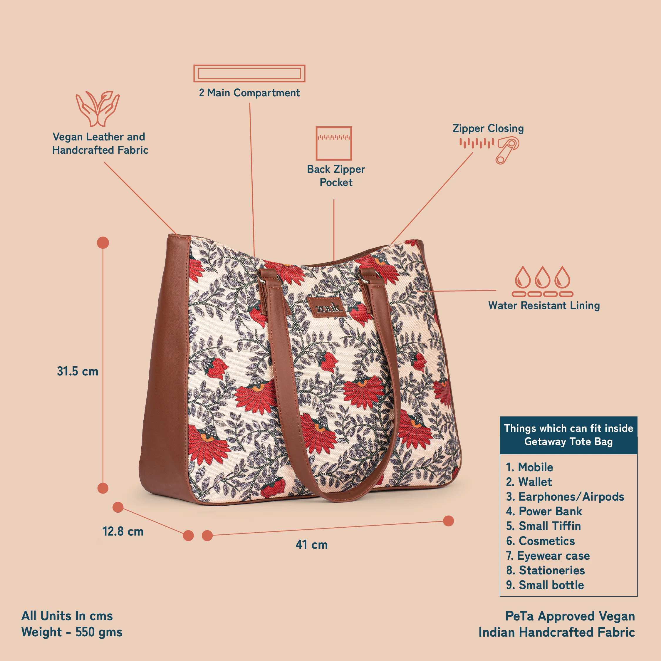 Nawabi Couture Getaway Handbag - Image 5