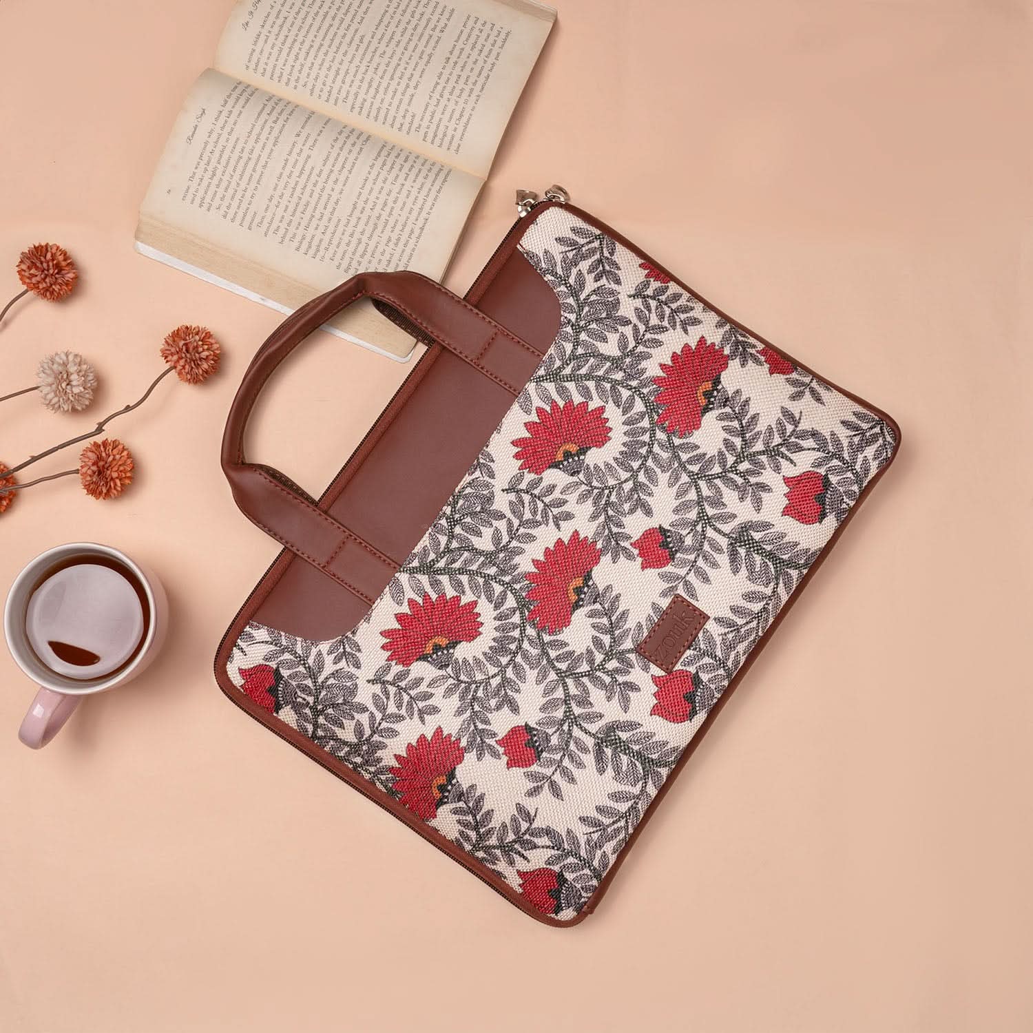 Nawabi Couture L-Zippered Laptop Sleeve