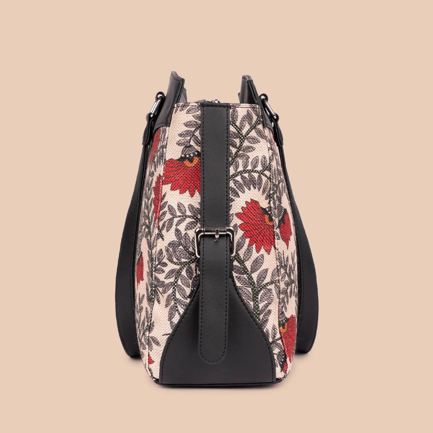 Nawabi Couture & Multicolor Mandala Print - Women's Work Bag & Flap Sling Bag Combo - Image 4