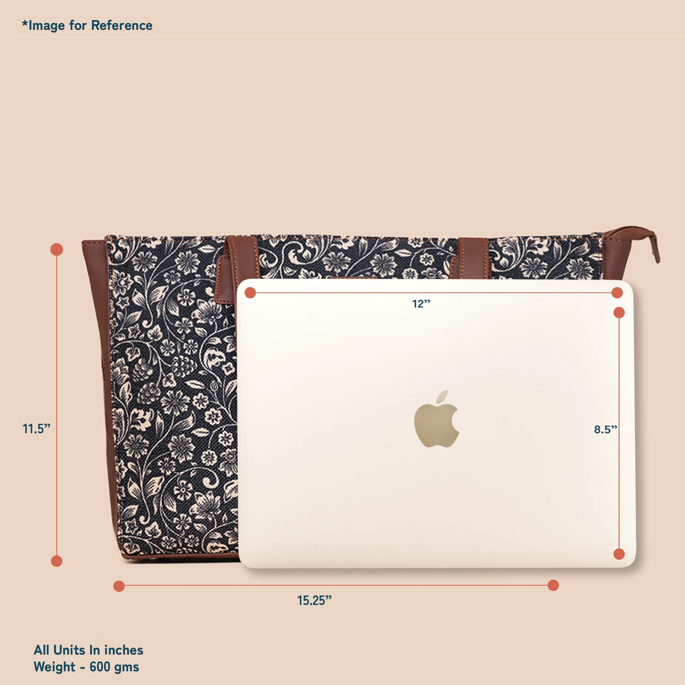Nawabi Couture Office Tote Bag - Image 6