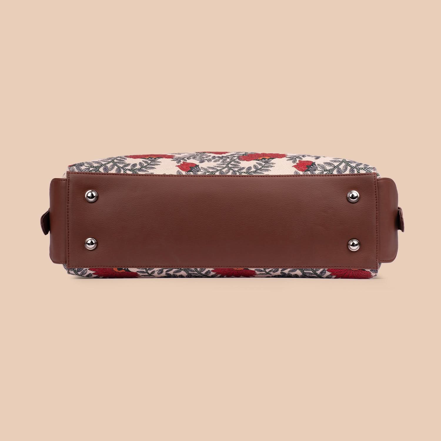 Nawabi Couture Women's Work Bag Brown - Image 10