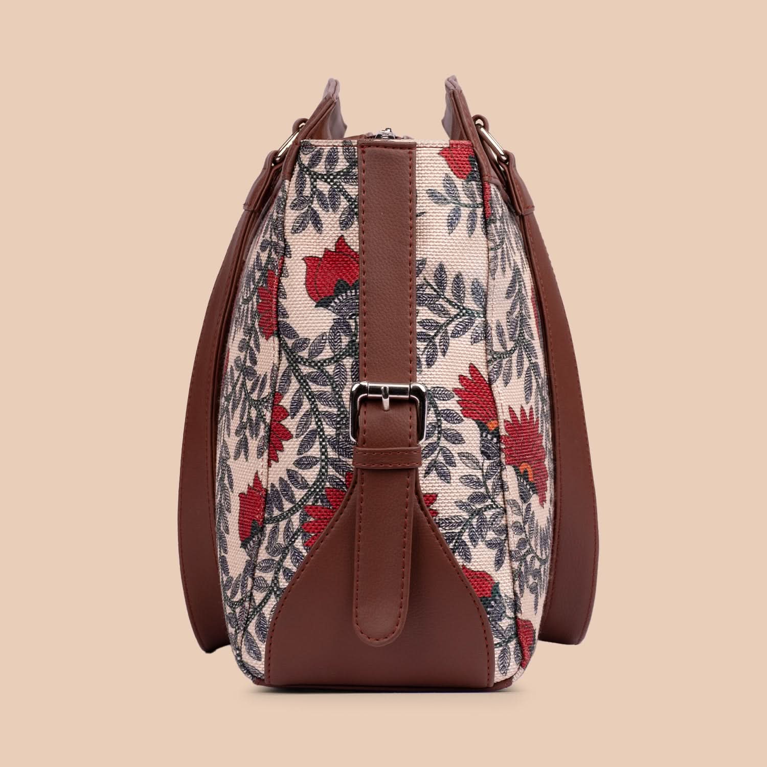 Nawabi Couture Women's Work Bag Brown - Image 9