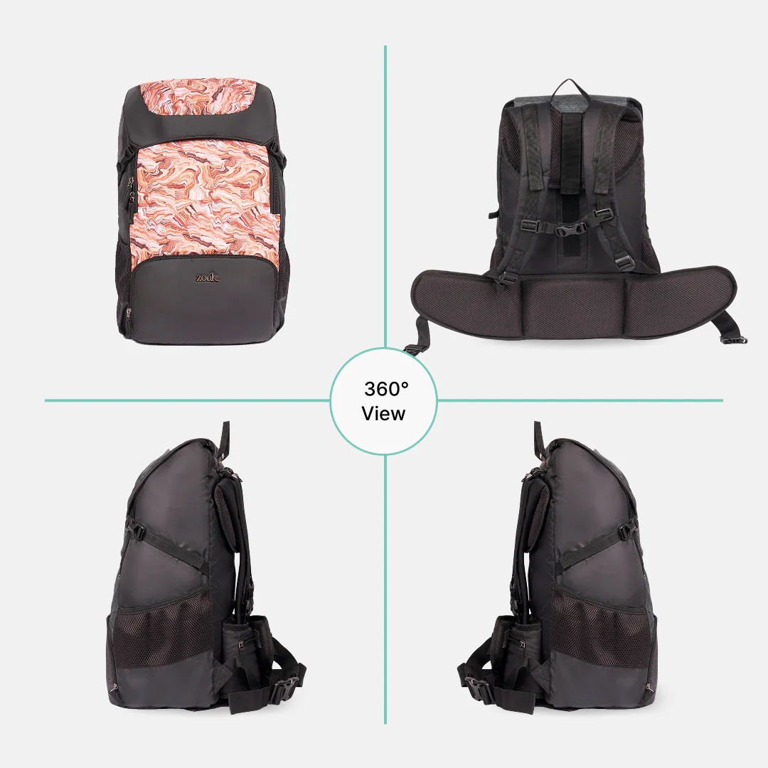Nicobar Coral Aarohi Rucksack - Image 11