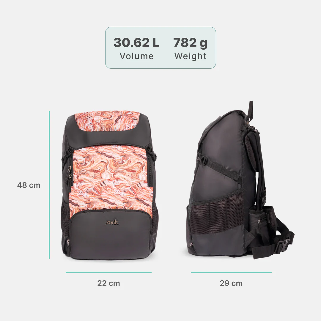 Nicobar Coral Aarohi Rucksack - Image 3