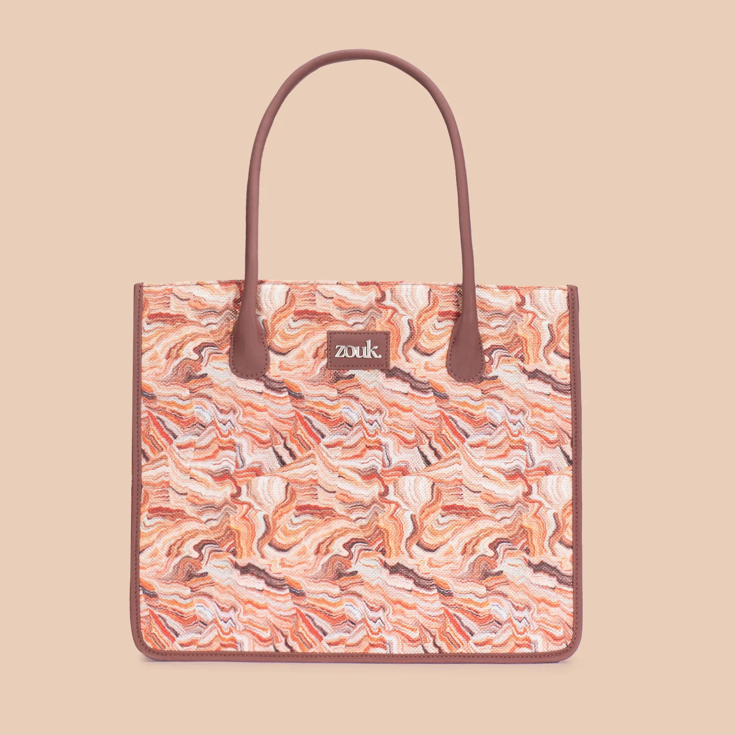 Nicobar Coral Book Tote - Image 4