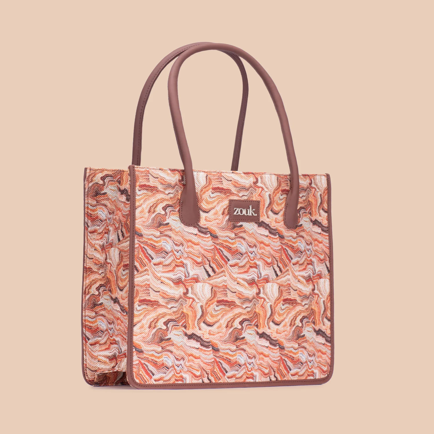 Nicobar Coral Book Tote - Image 6