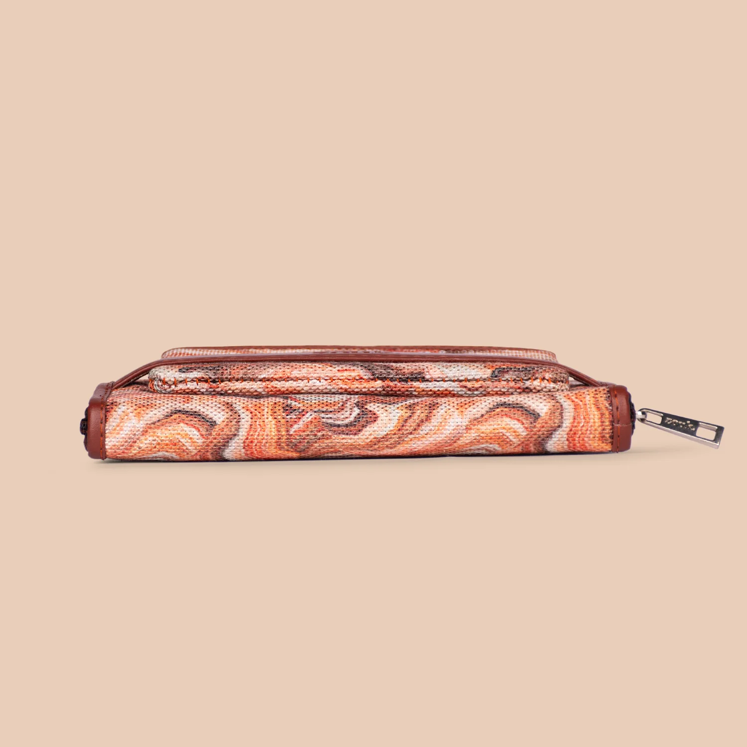 Nicobar Coral Classic Zipper Wallet - Image 6