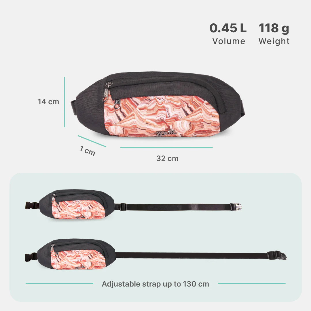 Nicobar Coral Faye Fanny Pack - Image 3