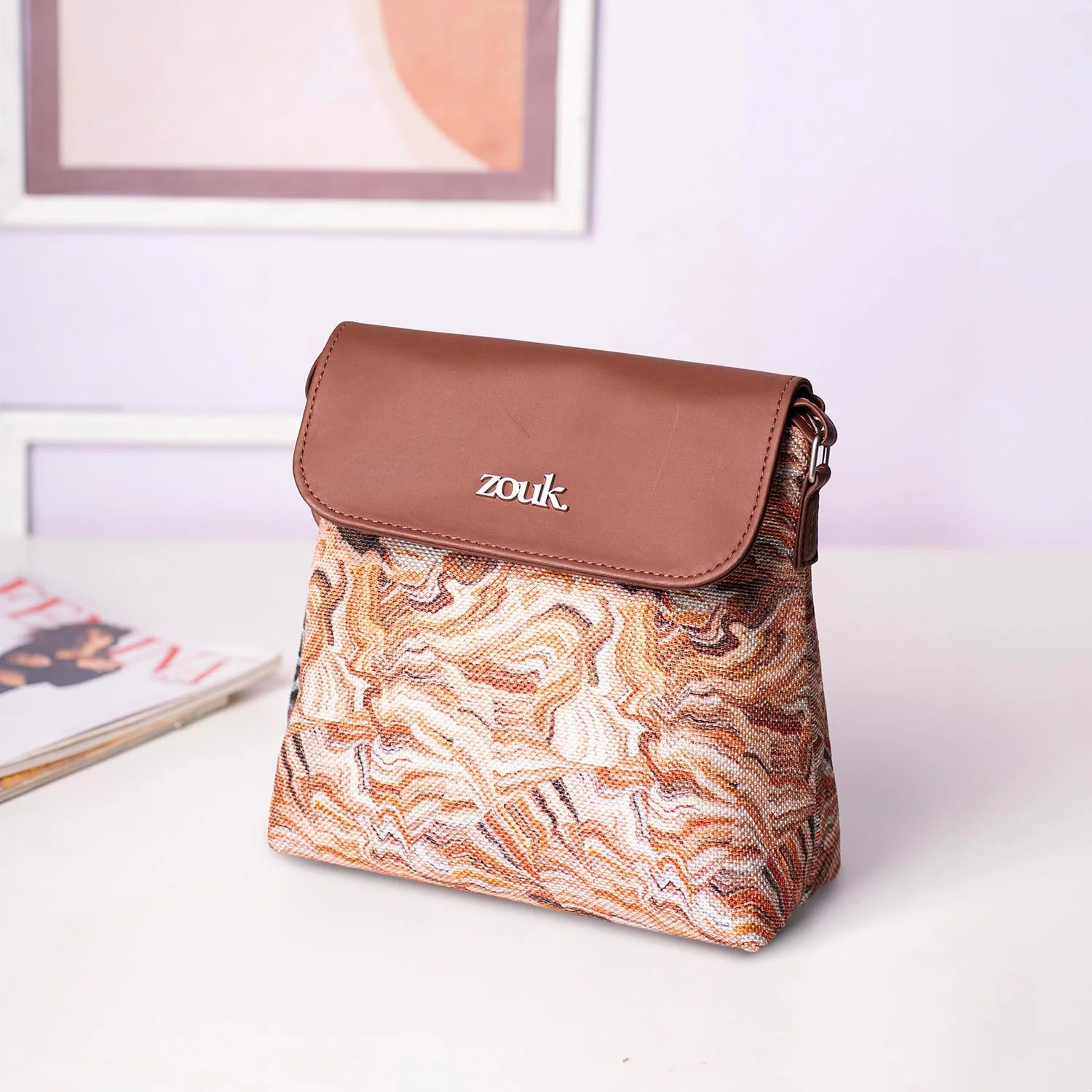 Nicobar Coral Flap Sling Bag - Image 2