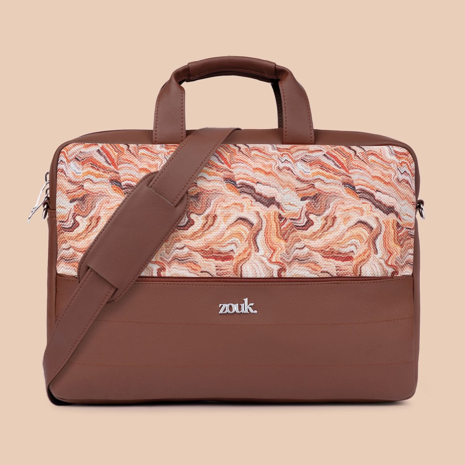 Arin Laptop Bag - Nicobar Coral - Image 2