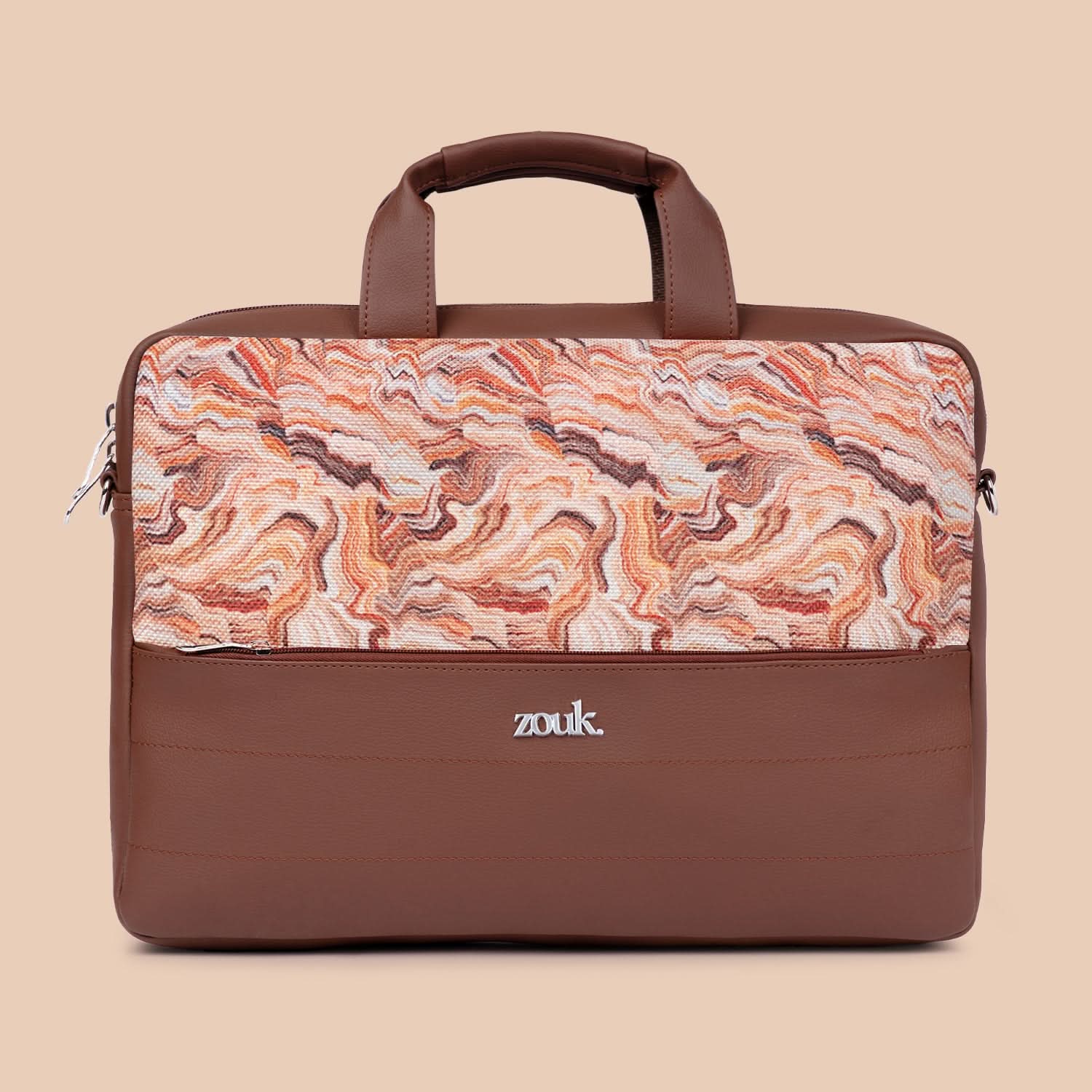 Arin Laptop Bag - Nicobar Coral - Image 3