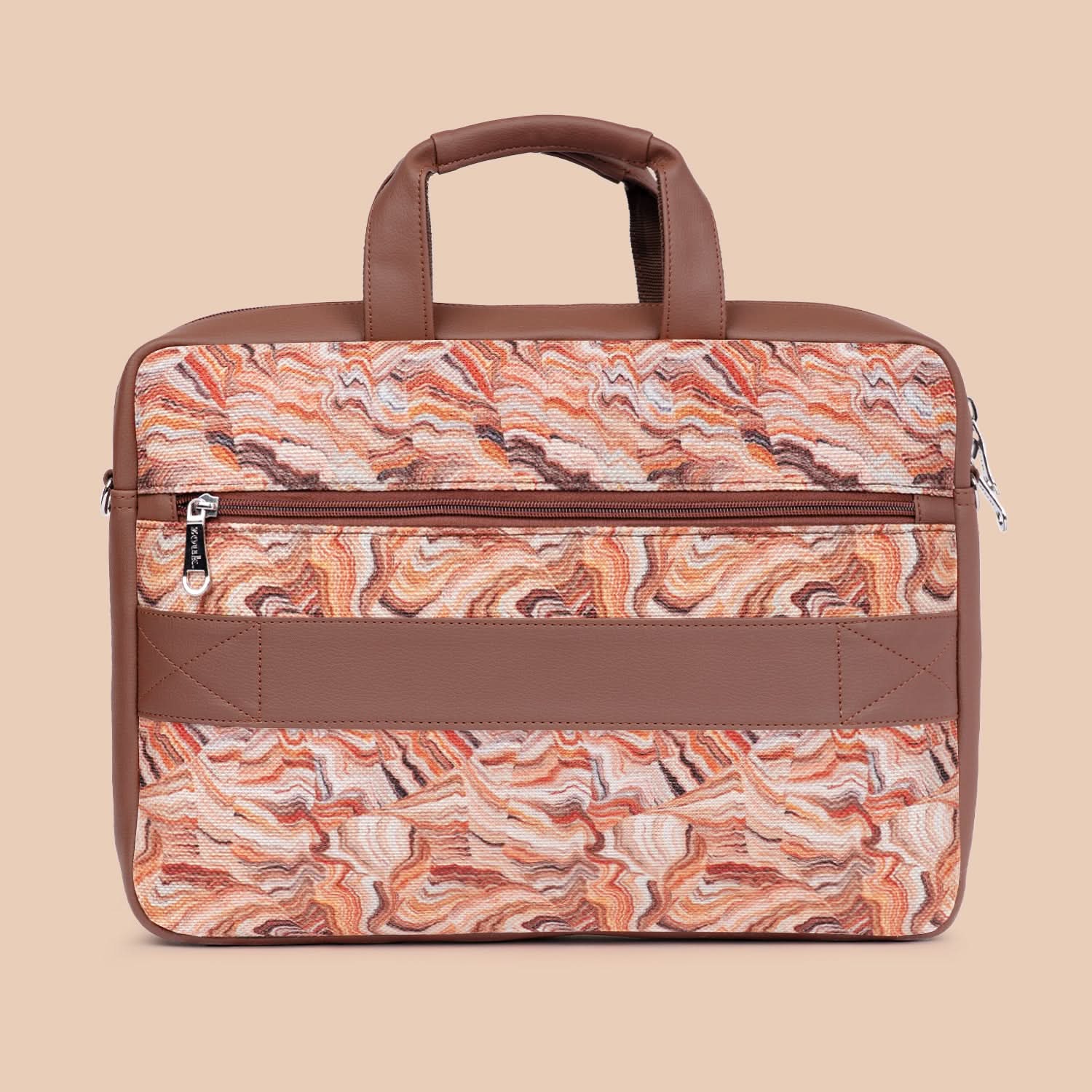 Arin Laptop Bag - Nicobar Coral - Image 4