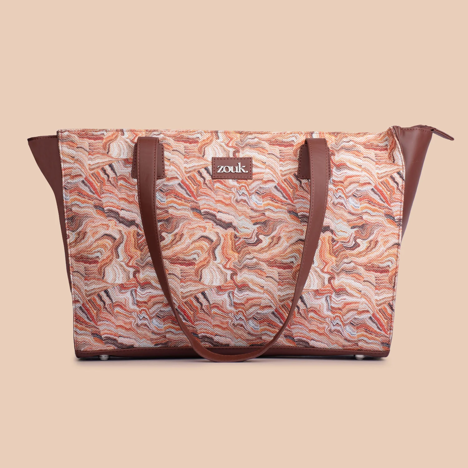 Nicobar Coral Office Tote Bag - Image 3