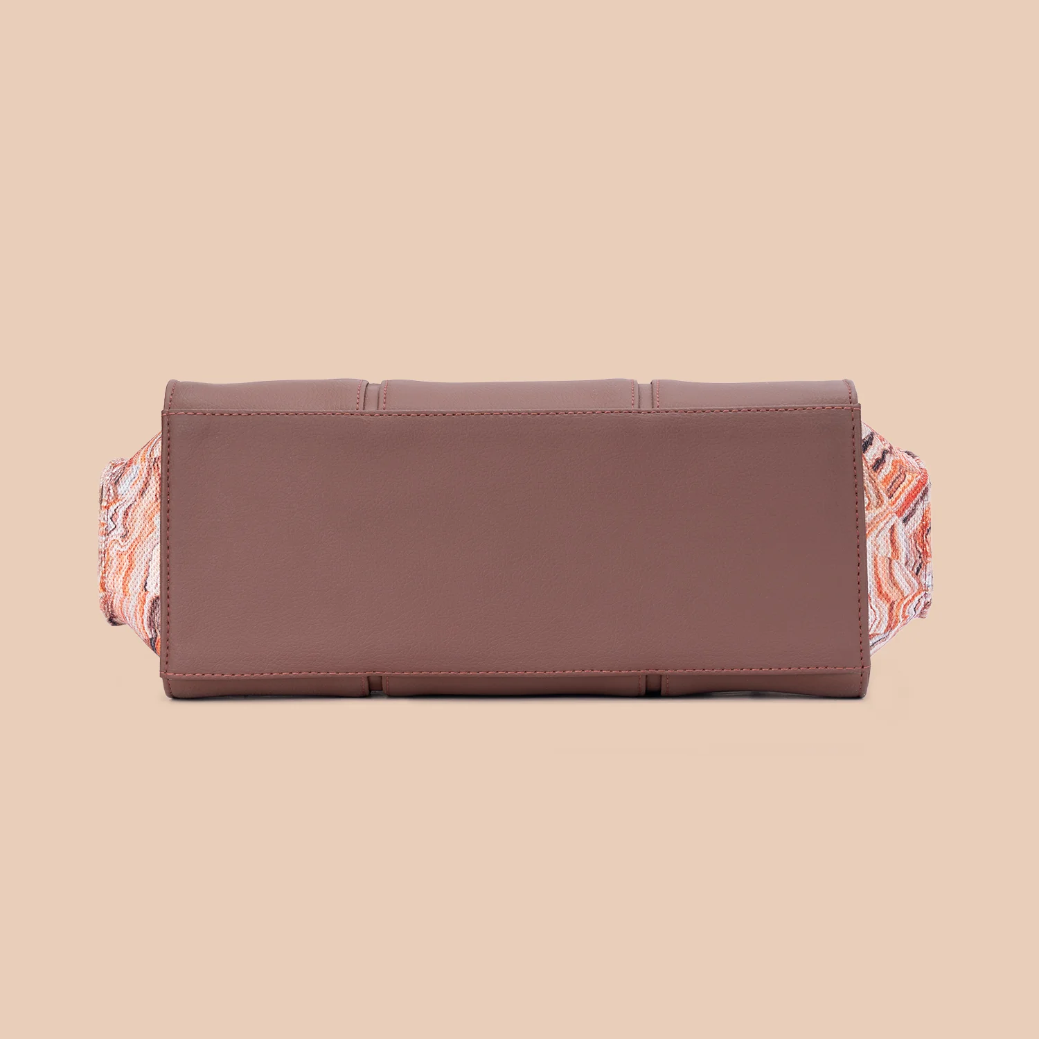 Rhea Kapoor Satchel Bag - Nicobar Coral - Image 7