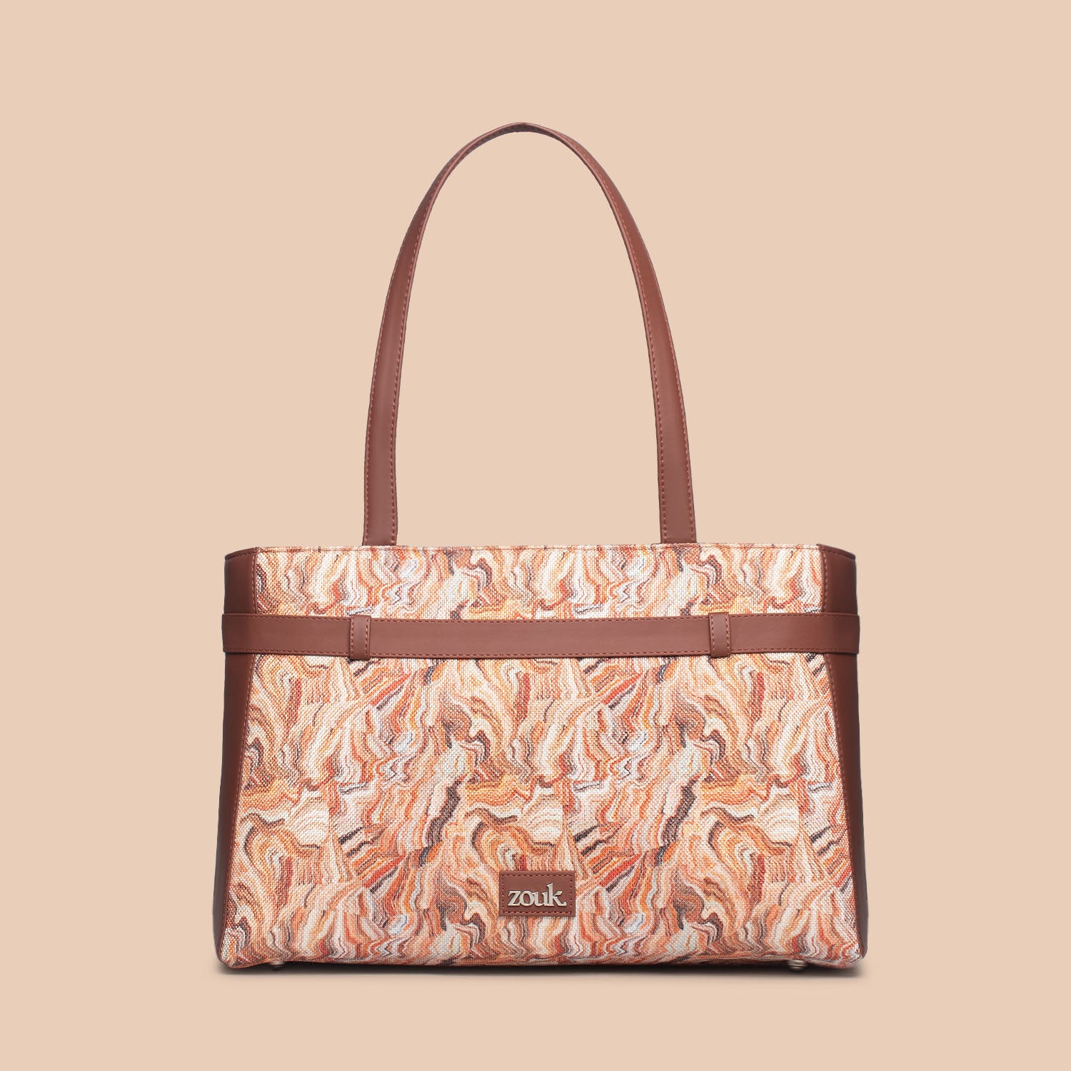 Nicobar Coral Statement Office Bag - Image 4