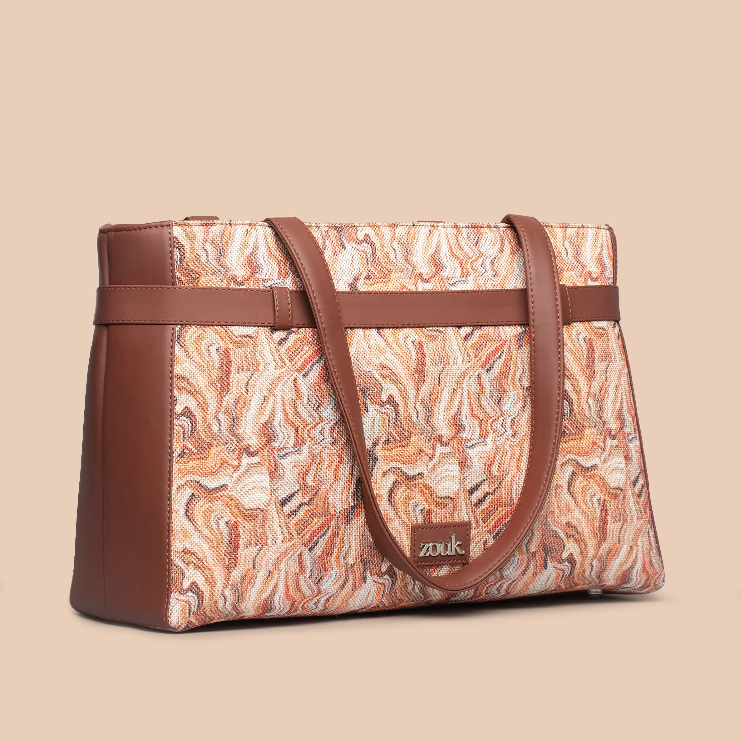 Nicobar Coral Statement Office Bag - Image 6