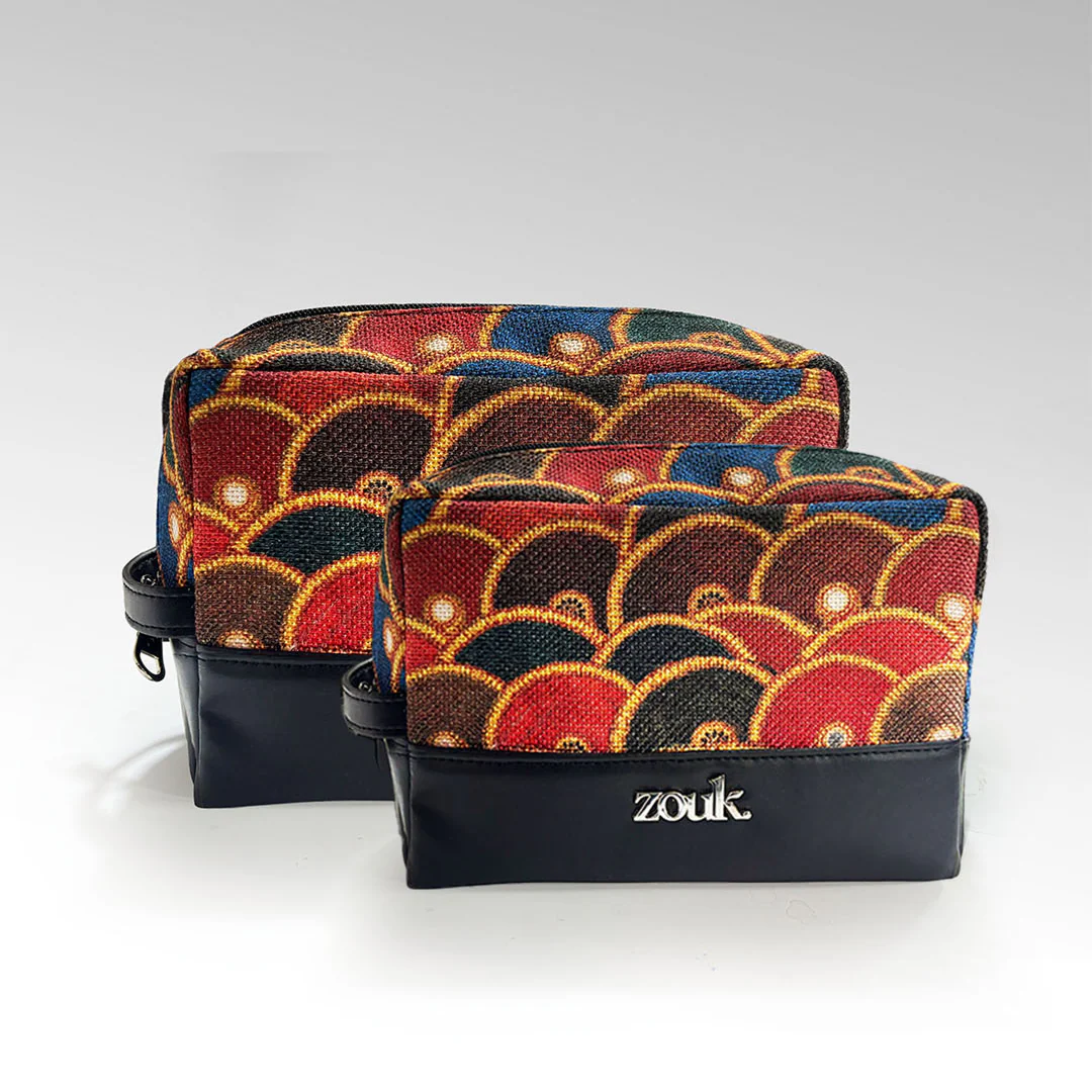 Nirona Circle Raha Travel Pouch (Small+Medium) Combo - Image 2