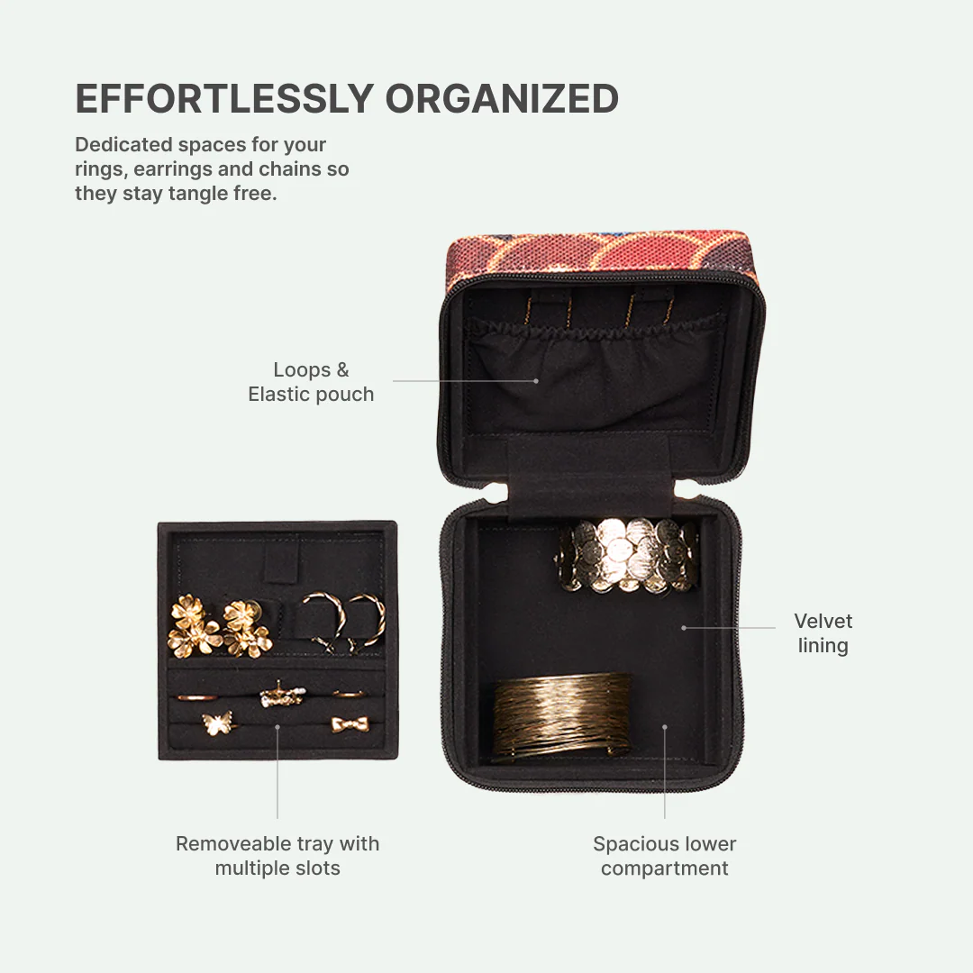 Nirona Circles Noor Jewellery Box - Image 5