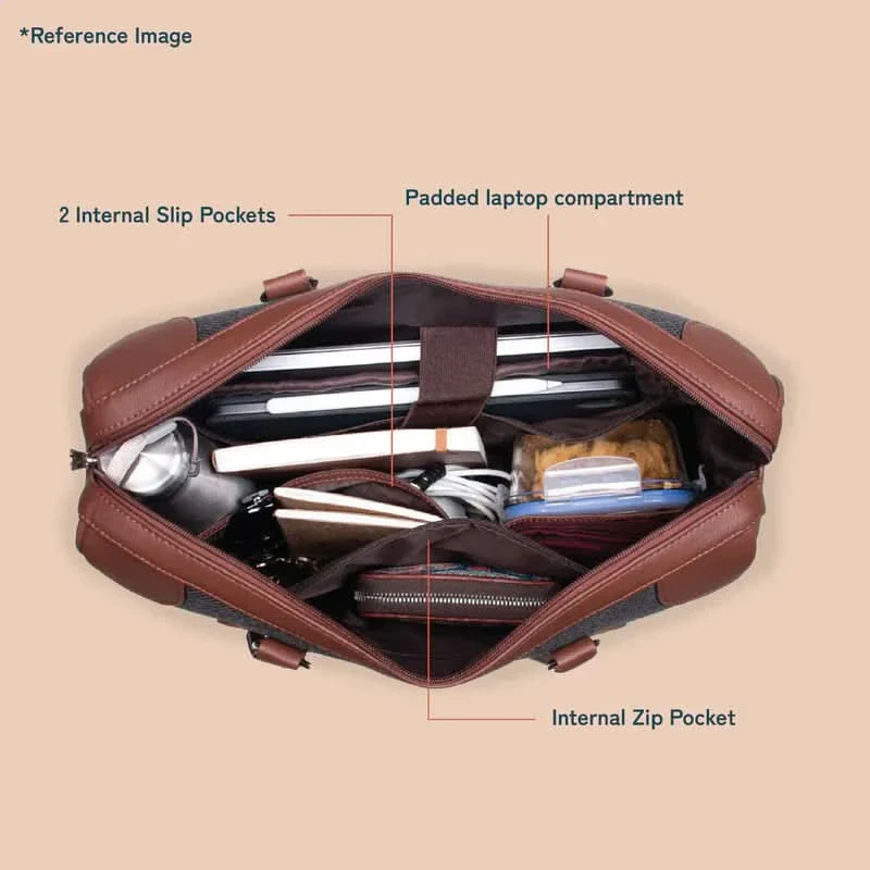 Odisha Ikat Conference Office Bag - Image 8