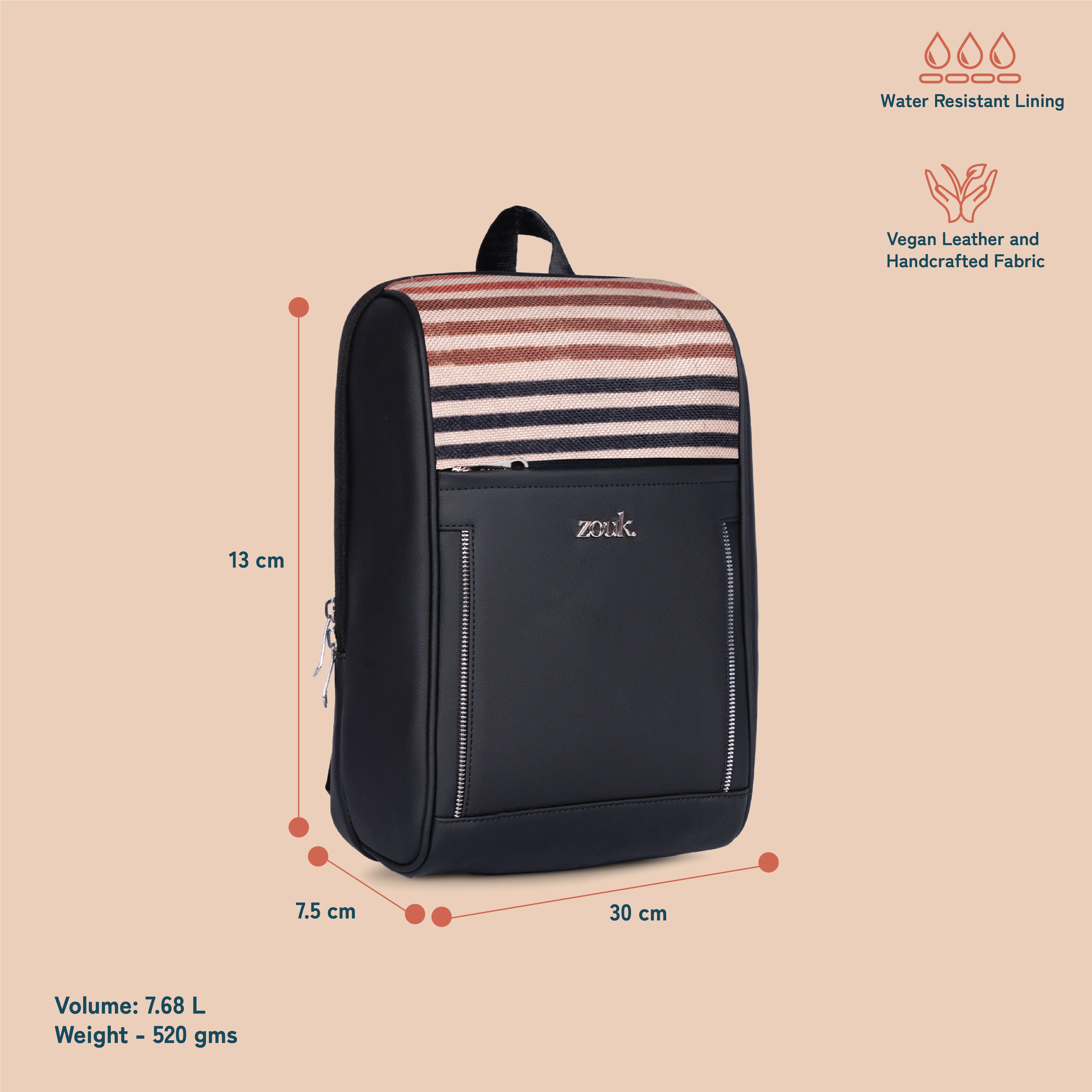 Olina Daypack - Qutub Stripes - Image 5