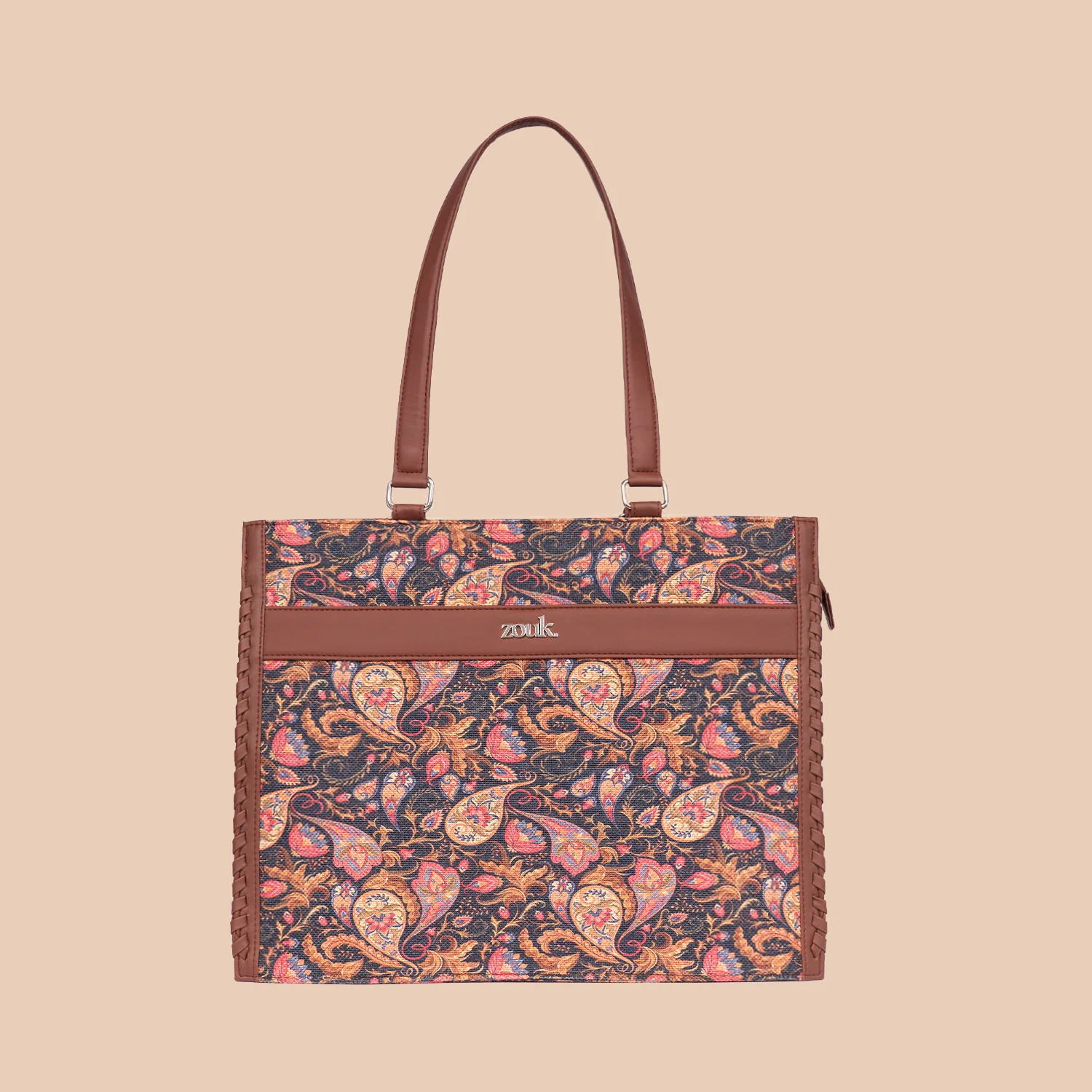 Paisley Print Boardroom Office Bag - Image 2