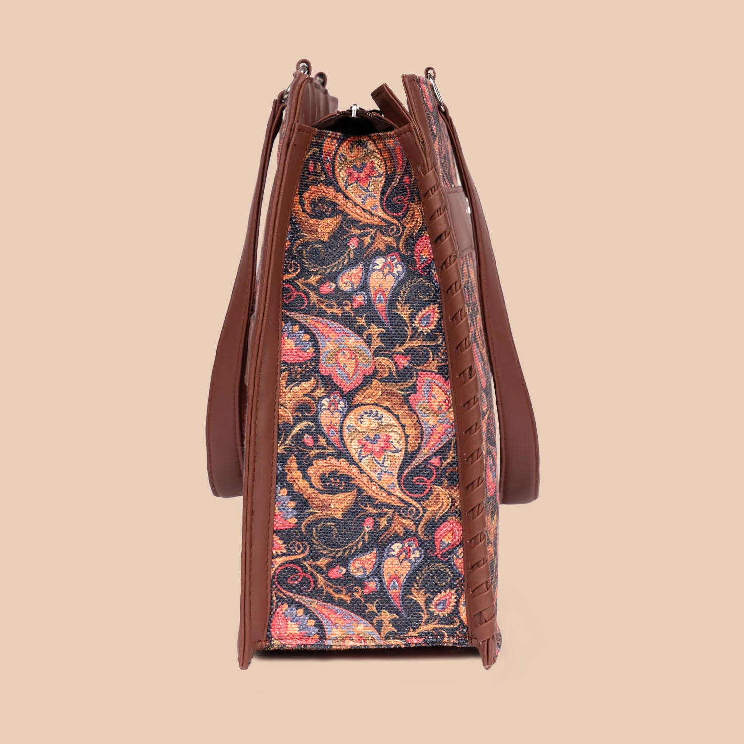 Paisley Print Boardroom Office Bag - Image 7
