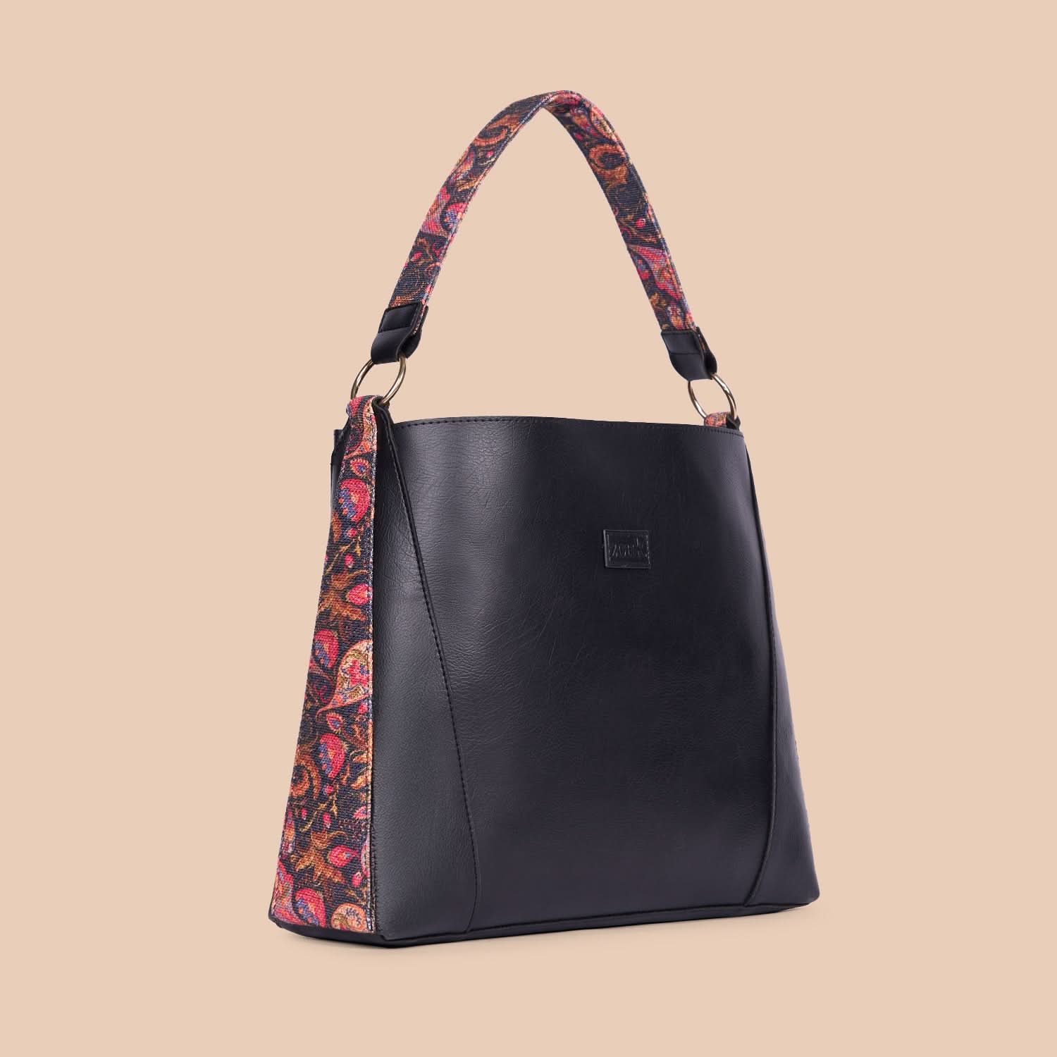Paisley Print Classic Open Tote - Image 4