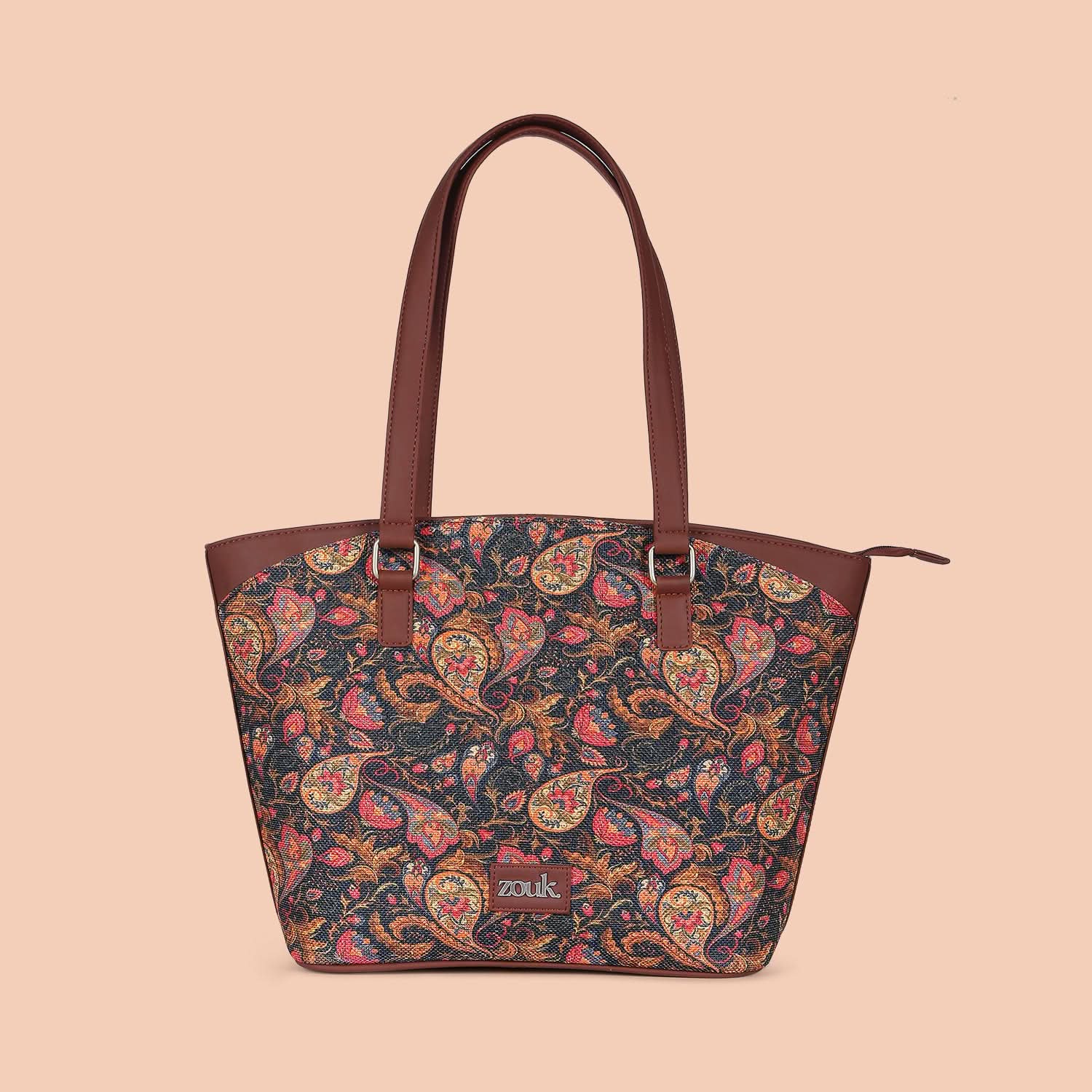 Paisley Print Classic Travel Tote - Image 3