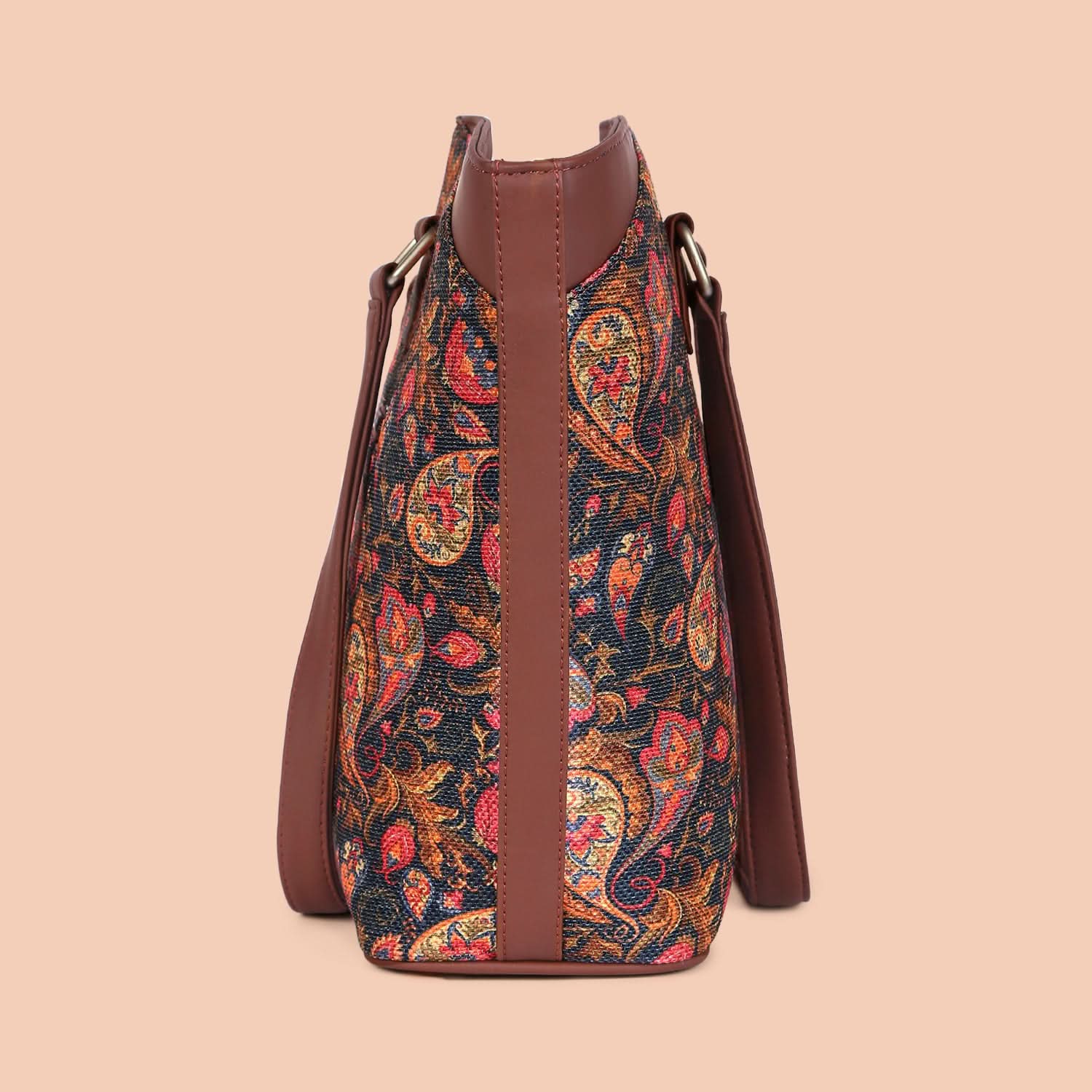 Paisley Print Classic Travel Tote - Image 8