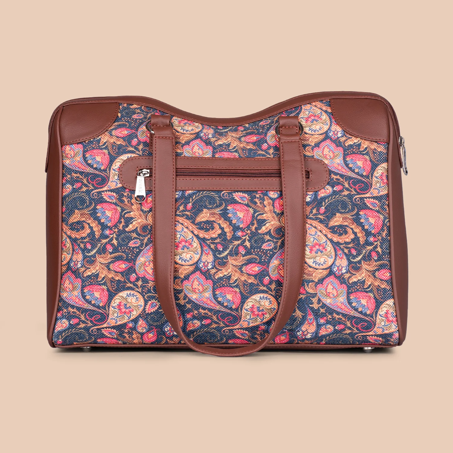 Paisley Print Conference Office Bag - Image 3