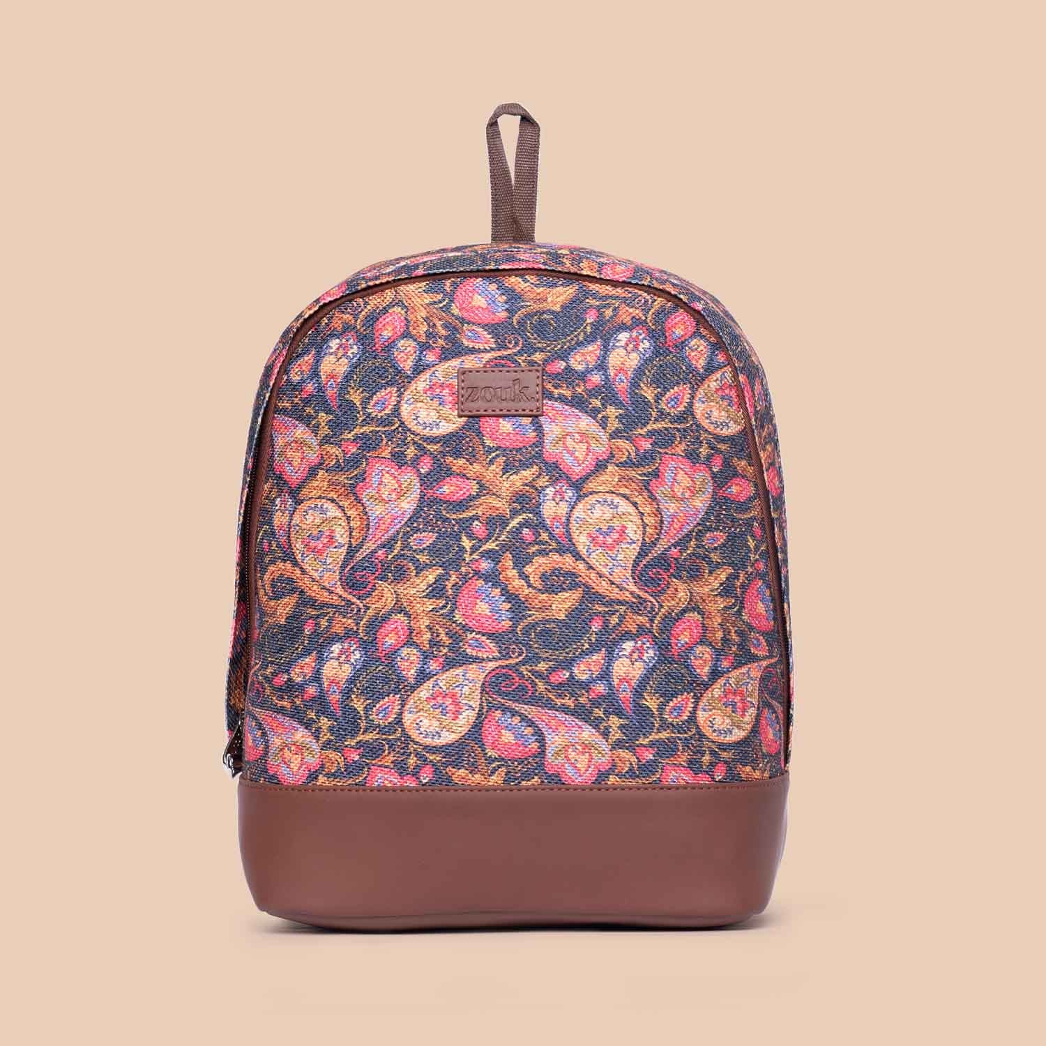 Paisley Print Dome Daypack - Image 3