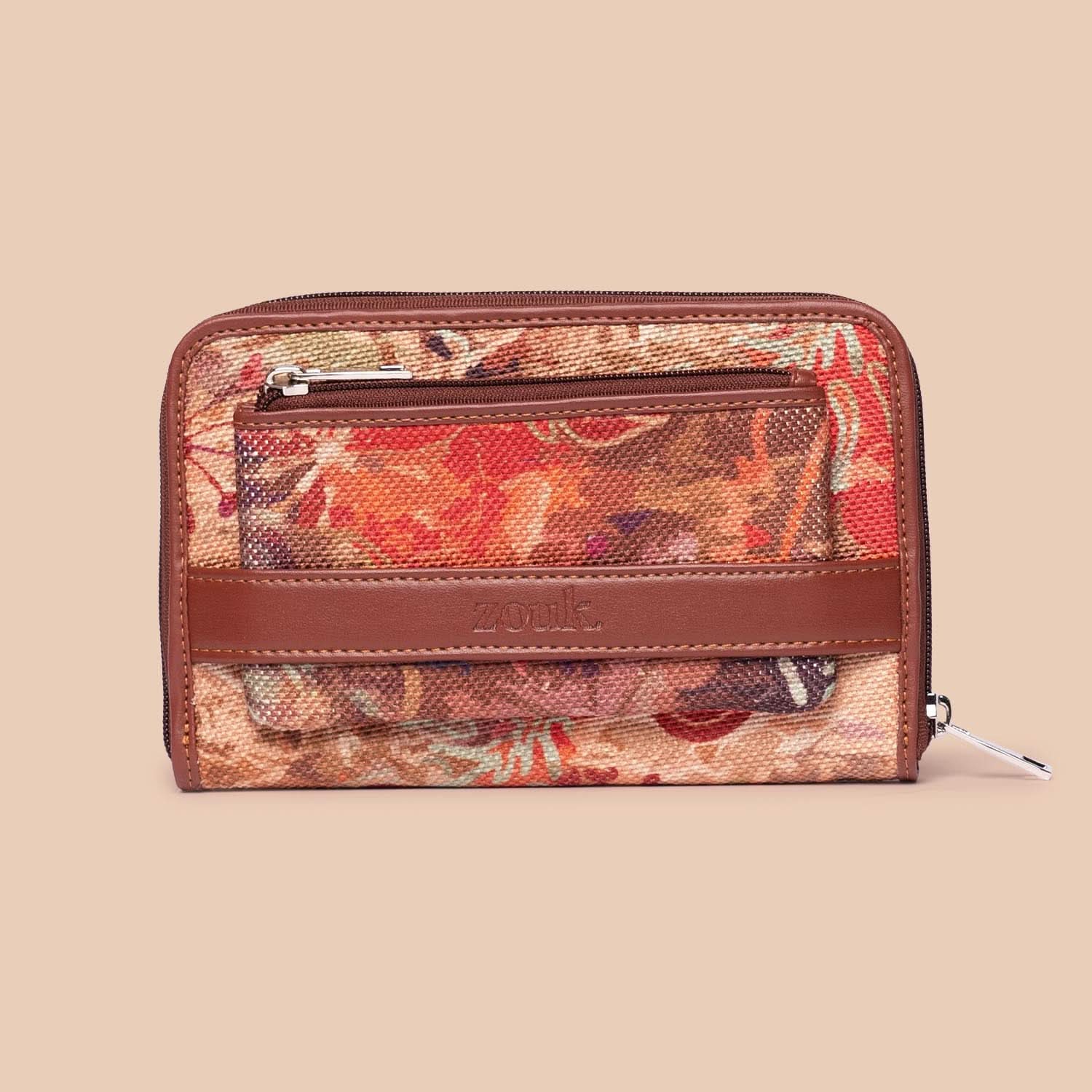Paisley Print & FloLov - Women's Office Bag & Classic Zipper Wallet Combo - Image 7