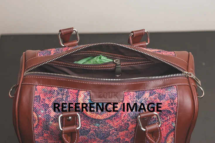 Paisley Print - Handbag & Chain Wallet Combo - Image 4