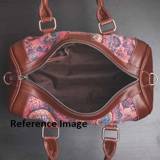 Paisley Print - Handbag & Chain Wallet Combo - Image 5