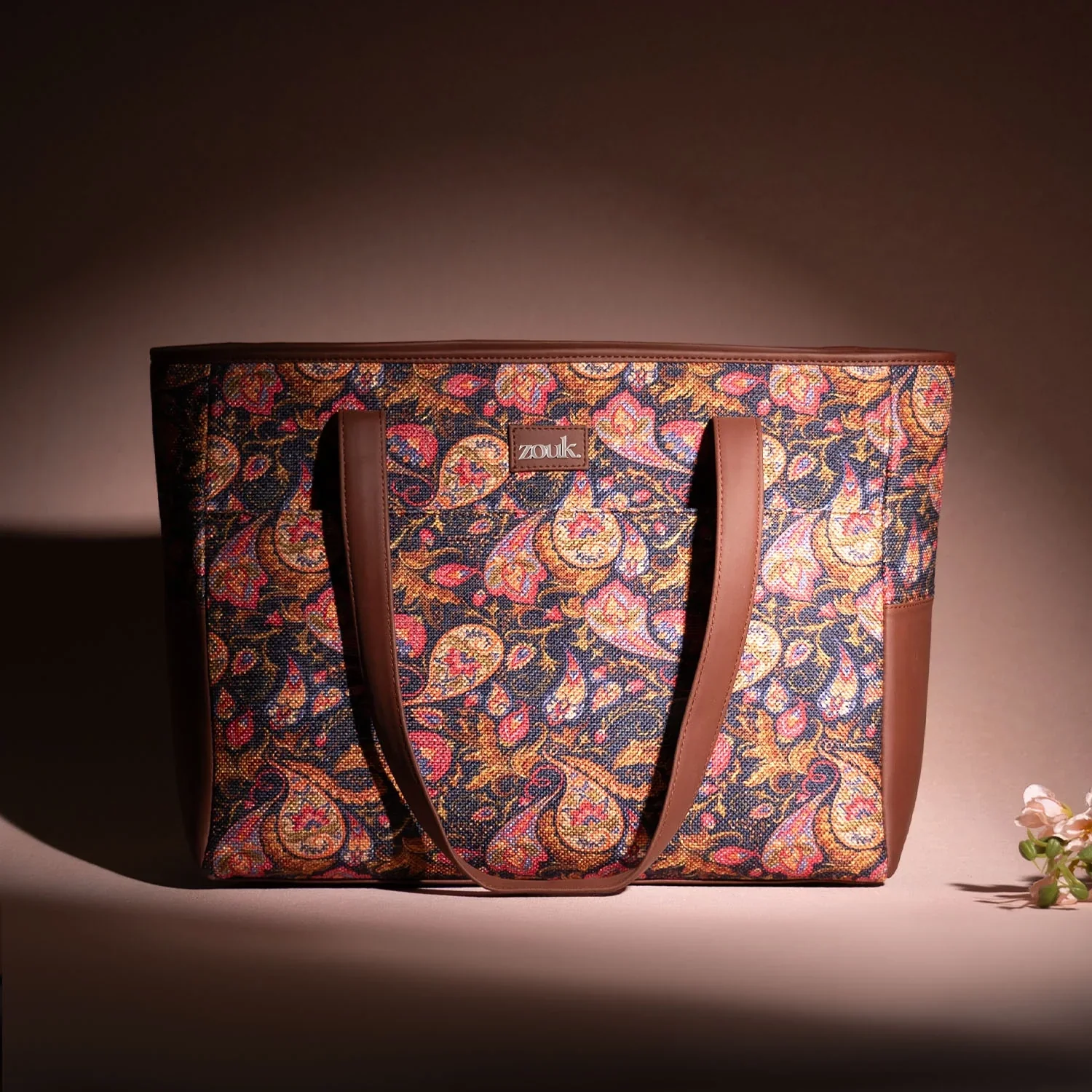 Paisley Print Diaper Bag - Image 6