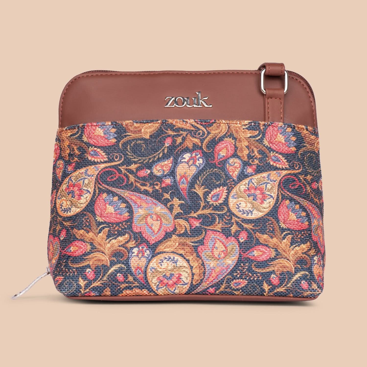 Paisley Print OOO Sling Bag - Image 3