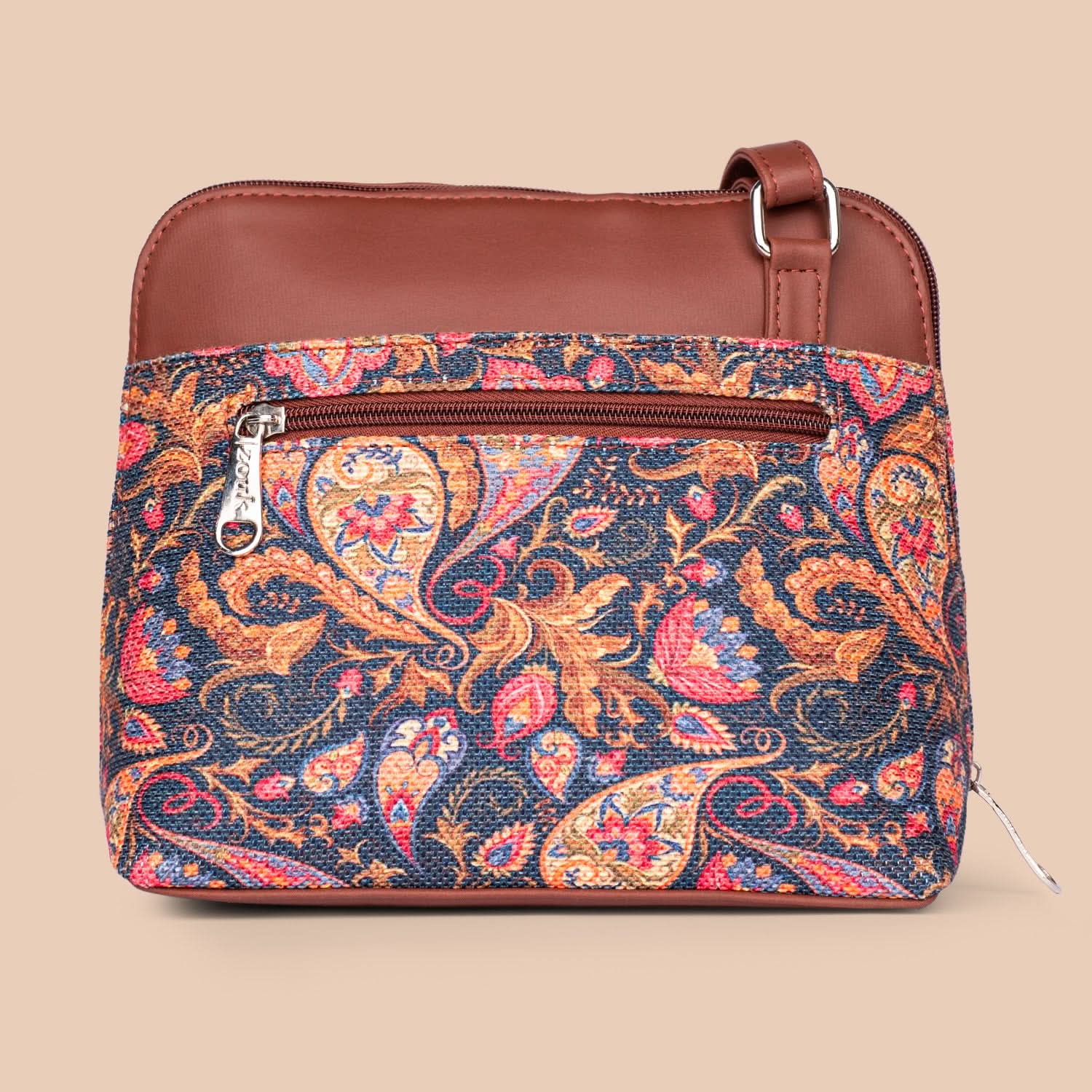Paisley Print OOO Sling Bag - Image 4