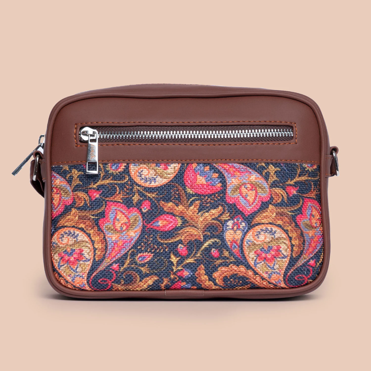 Paisley Print Sling Bag - Image 4