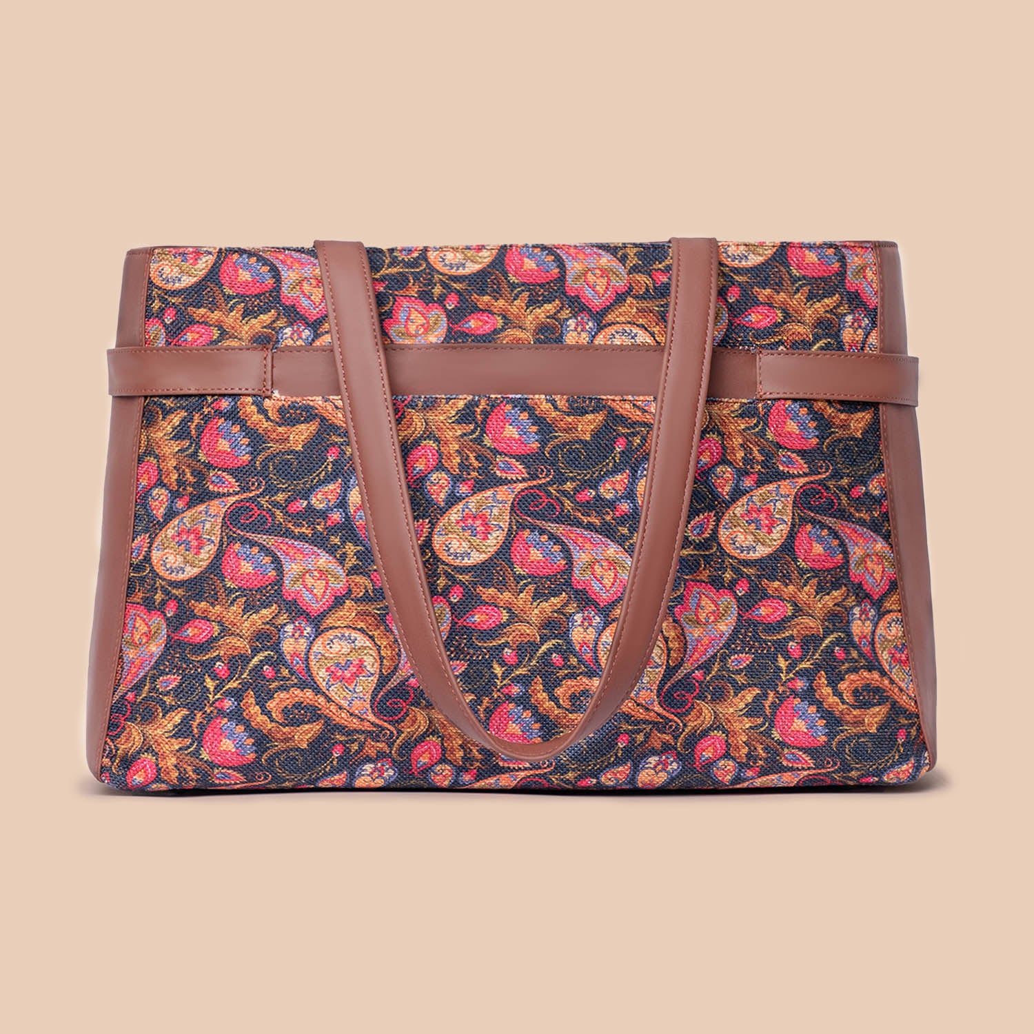 Paisley Print Statement Office Bag - Image 4