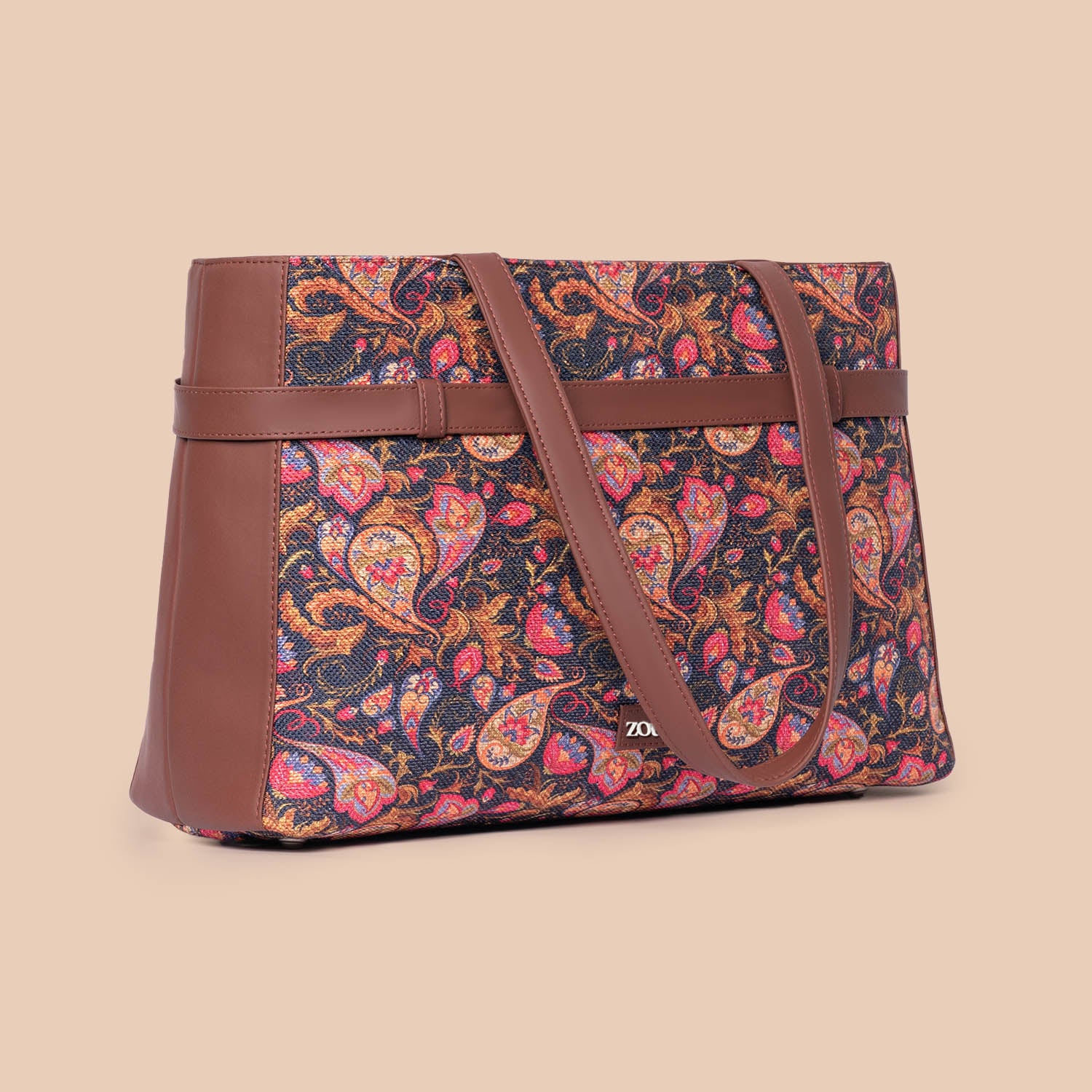 Paisley Print Statement Office Bag - Image 5