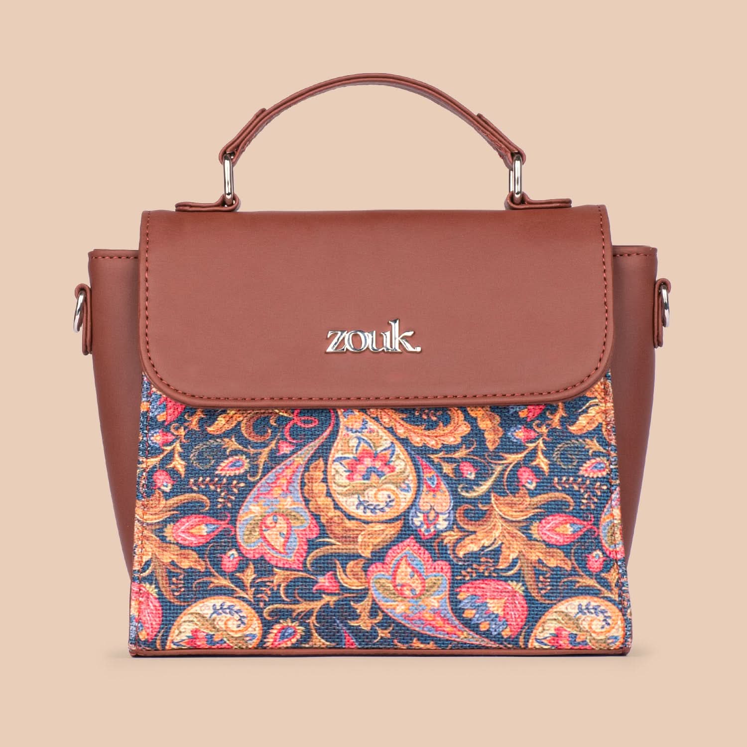 Paisley Print Statement Sling Bag - Image 10