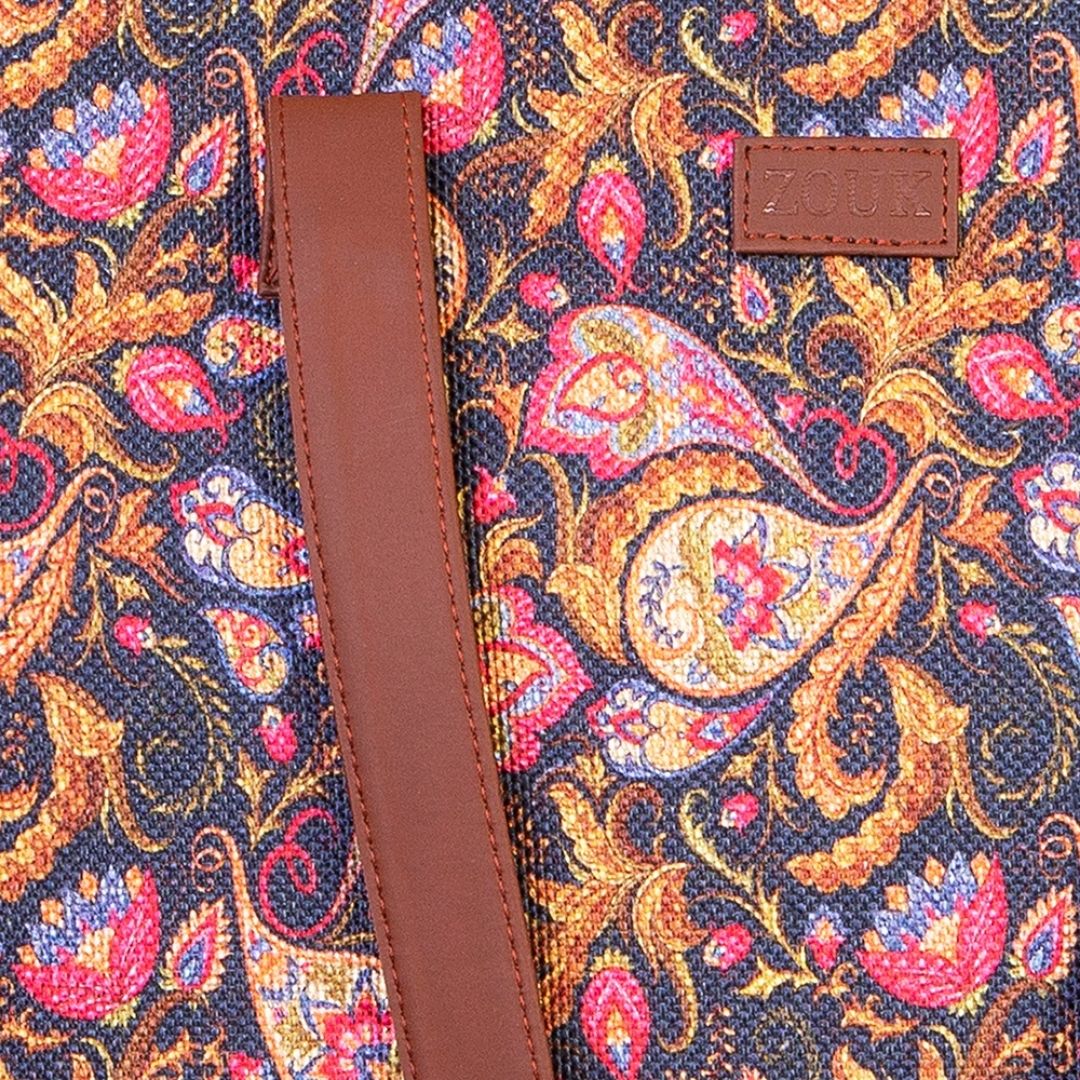 Paisley Print Shoulder Tote Bag - Image 6