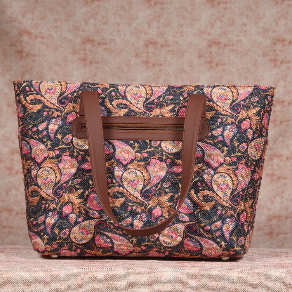 Paisley Print Tote Bag - Image 2