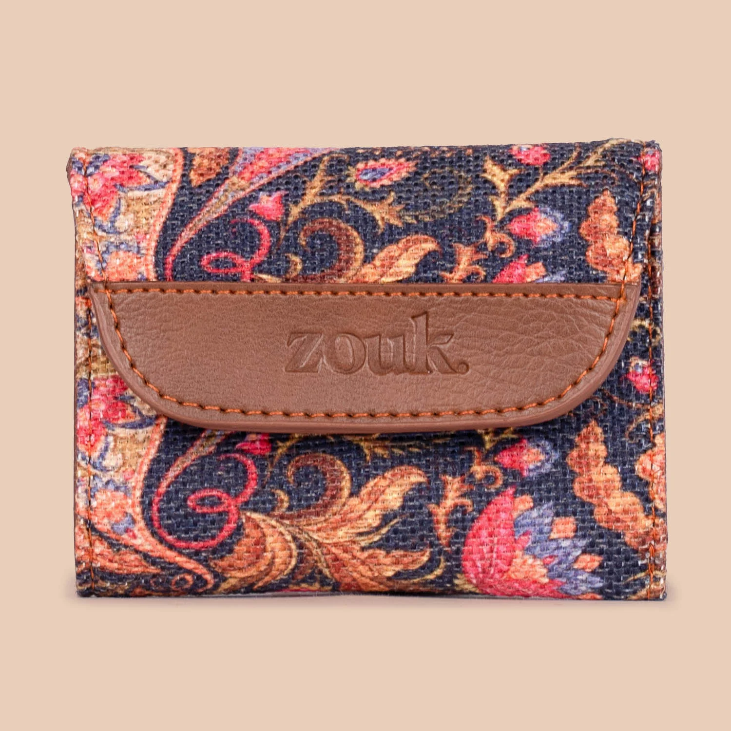 Paisley Print Trifold Wallet - Image 2