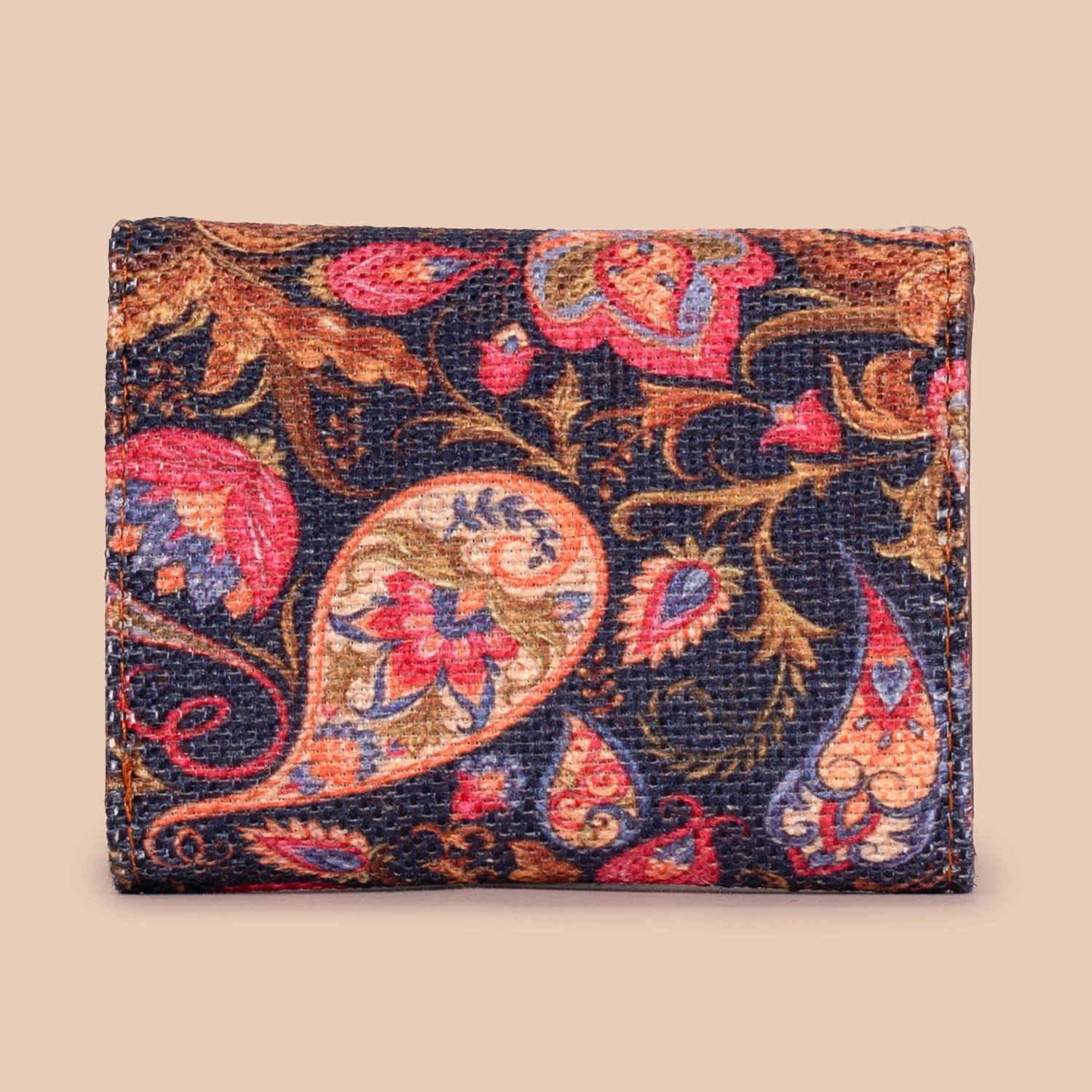 Paisley Print Trifold Wallet - Image 5