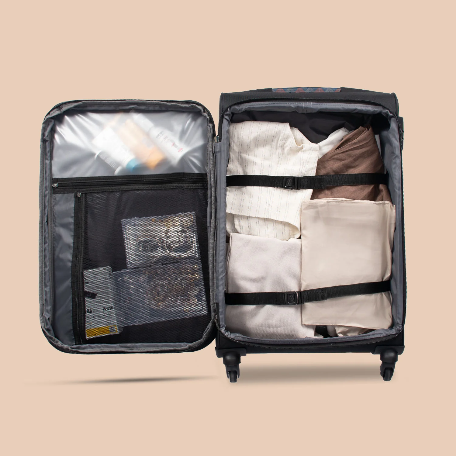 Periyar Waves Avasa Trolley Bag (Black) - Image 9