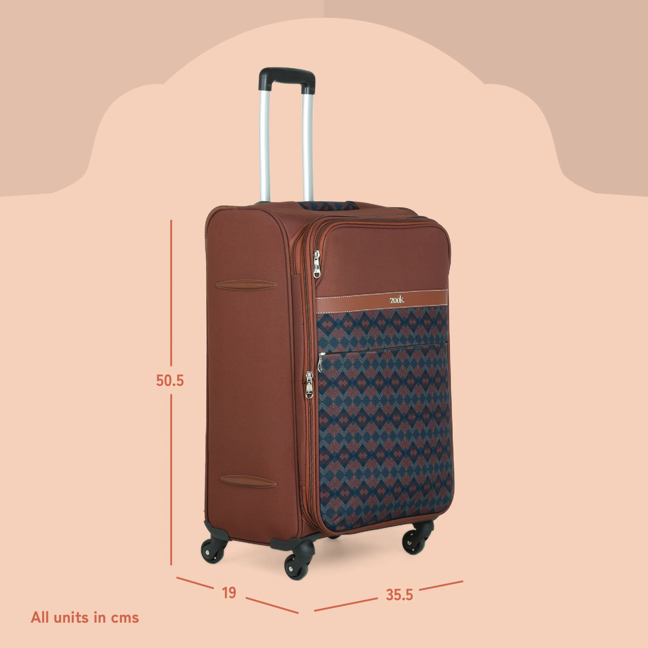 Periyar Waves Avasa Trolley Bag (Cabin) - Image 5