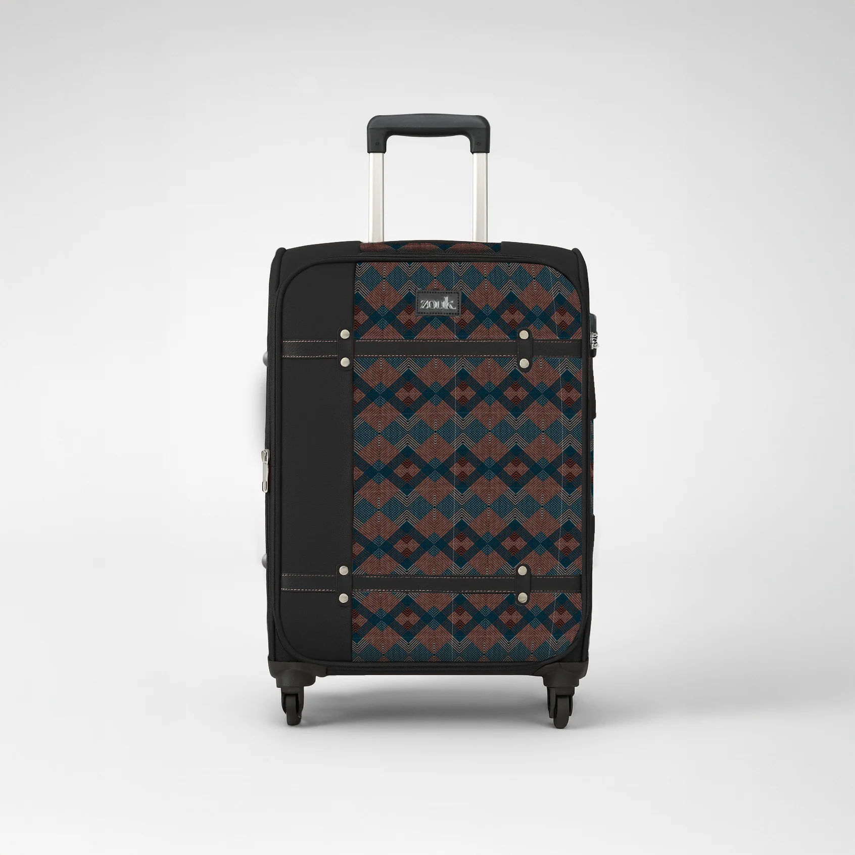 Periyar Waves Saira Trolley Bag - Black (Cabin)