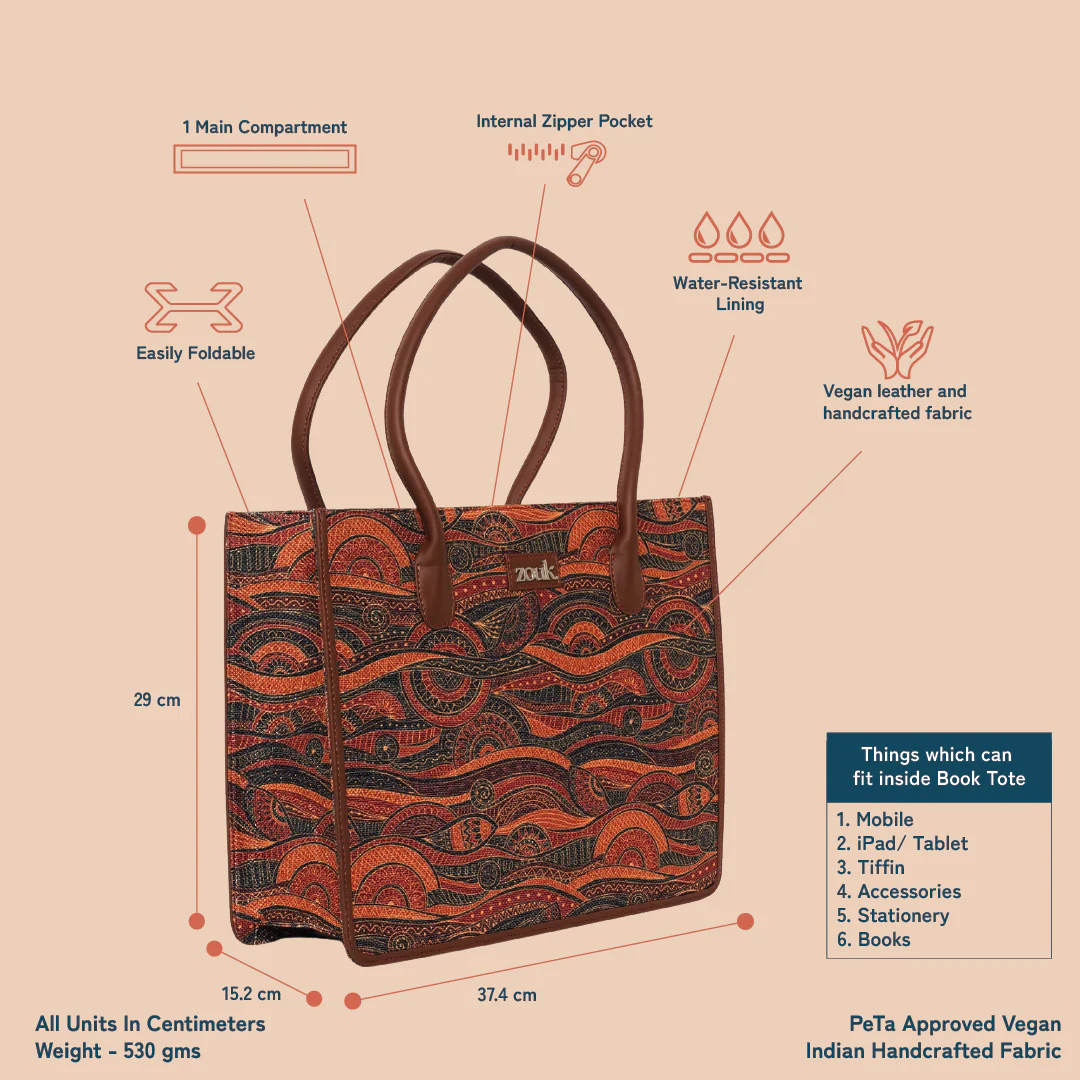 Pithora Artistry Book Tote - Image 4